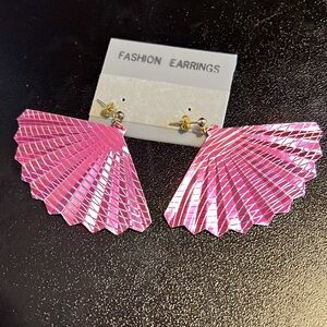 Pink Fashion Earrings